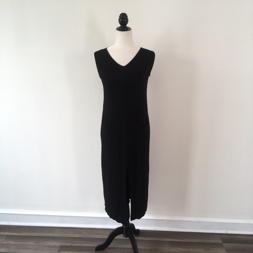 True Clothing Black Maxi Dress - Picture 3 of 6